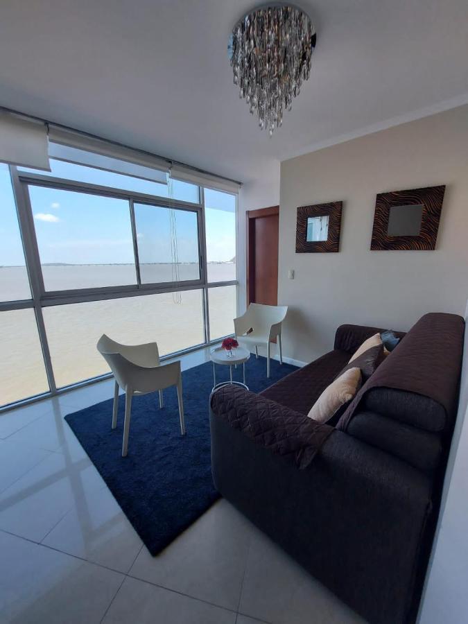 Apartamento Vista Al Rio Puerto Santana Riverfront 1 جواياكيل المظهر الخارجي الصورة